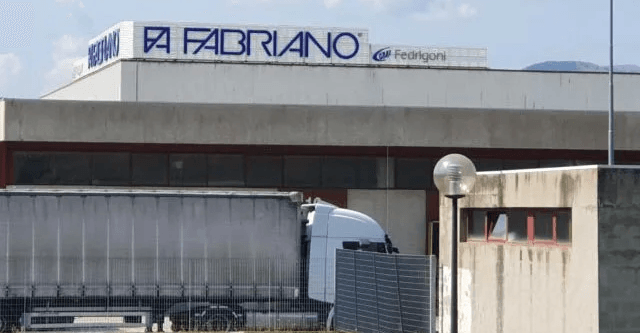 Lo stabilimento della cartiera Giano a Rocchetta, Fabriano