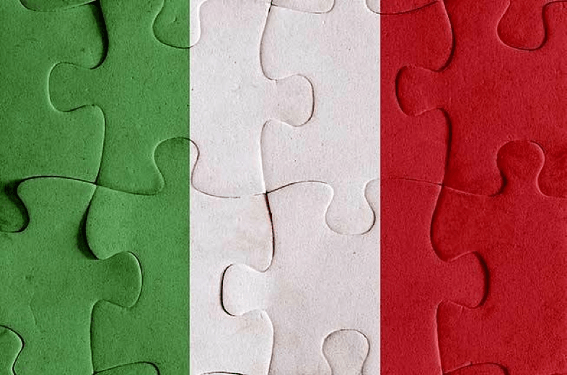 Ricollocazione diversa a seconda delle zone d'Italia: un puzzle del tricolore