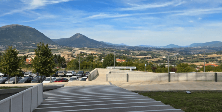 Una visuale di Camerino