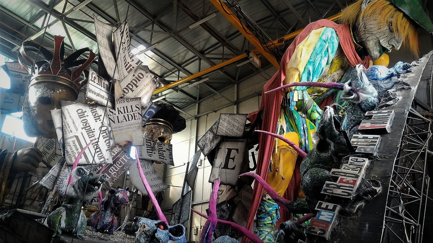Il Carnevale di Viareggio cala la maschera sulla prima Academy al mondo