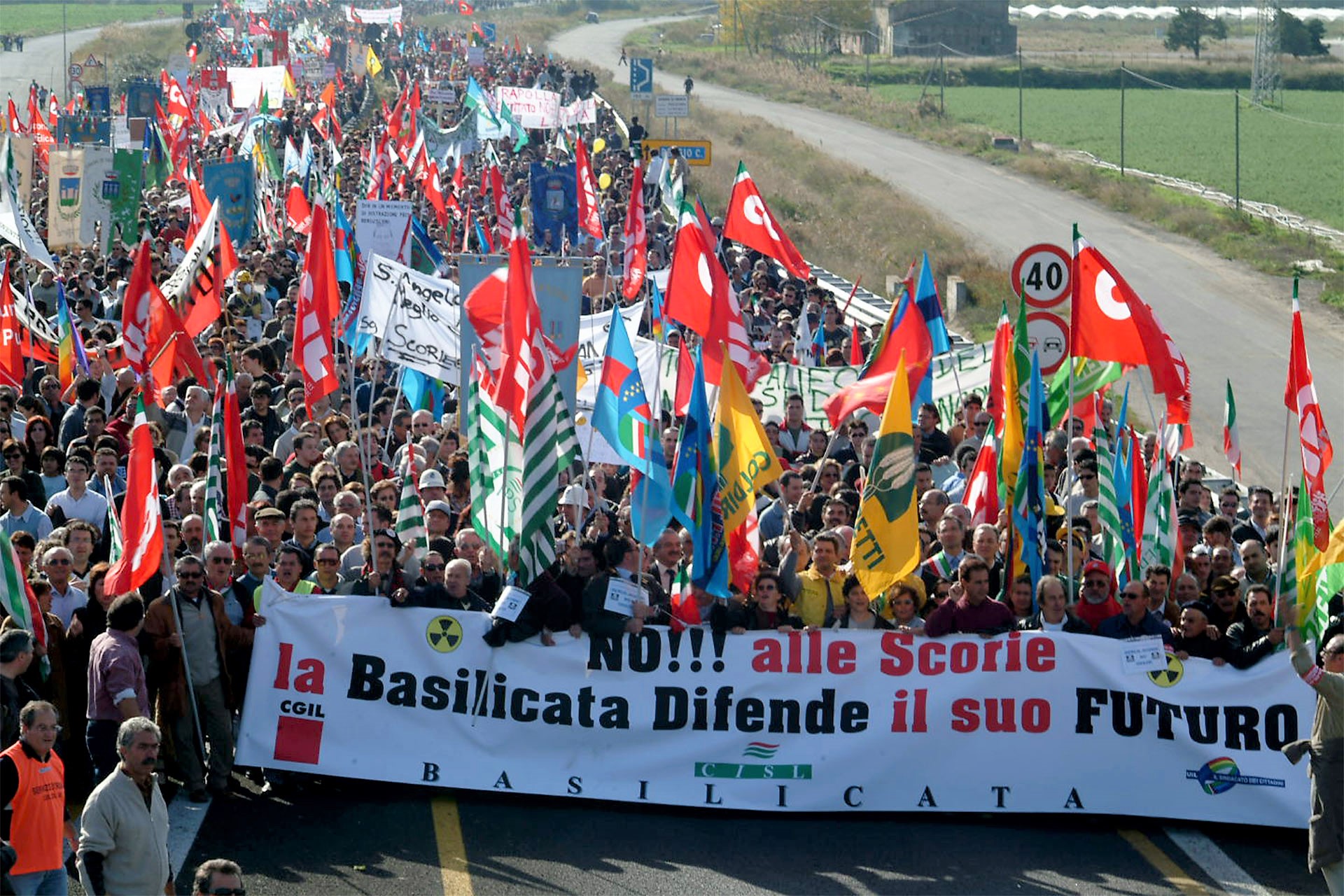 A Scanzano Jonico gli antesignani del No-Tav