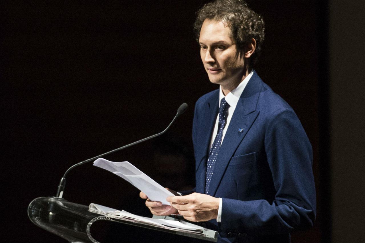 John Elkann, rampollo della famiglia Agnelli, che di recente ha acquistato il quotidiano la Repubblica.