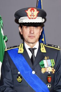 Il Generale di Divisione della GdF Riccardo Rapanotti.