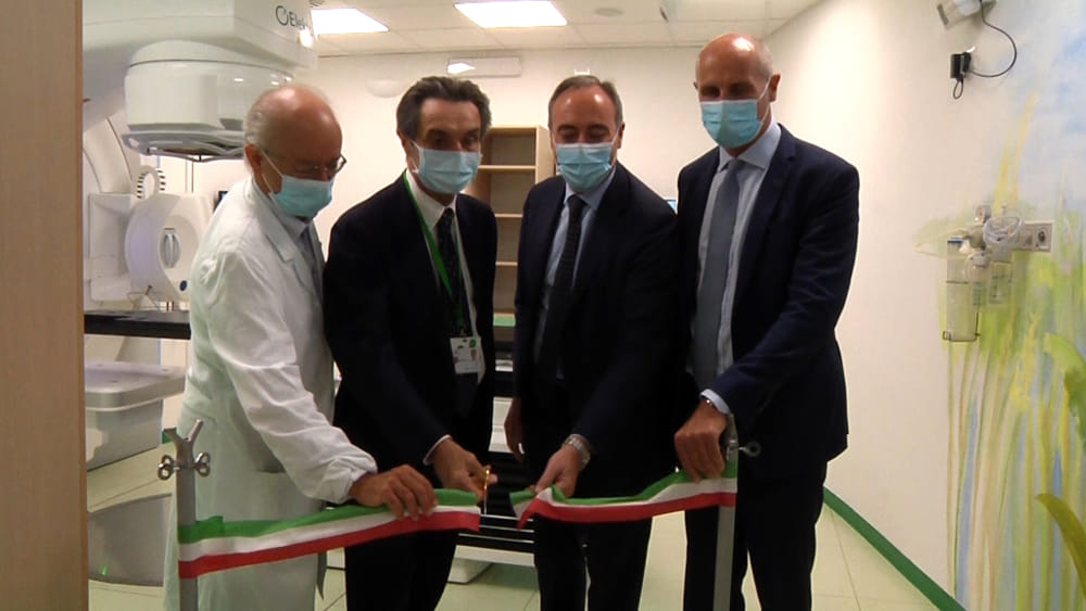 Servizio sanitario regionale lombardo, Fontana e Gallera inaugurano il nuovo reparto radiologia del Niguarda